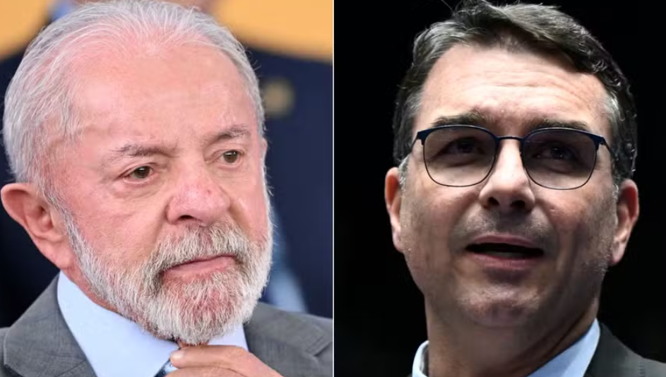 Flávio Bolsonaro aciona STF contra Lula por fala sobre “forca a traidores da pátria”; senador recebeu 1.600 ameaças nas redes sociais após fala do presidente